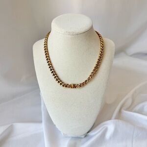 Abbott Lyon Initial “AR” Choker in Gold
